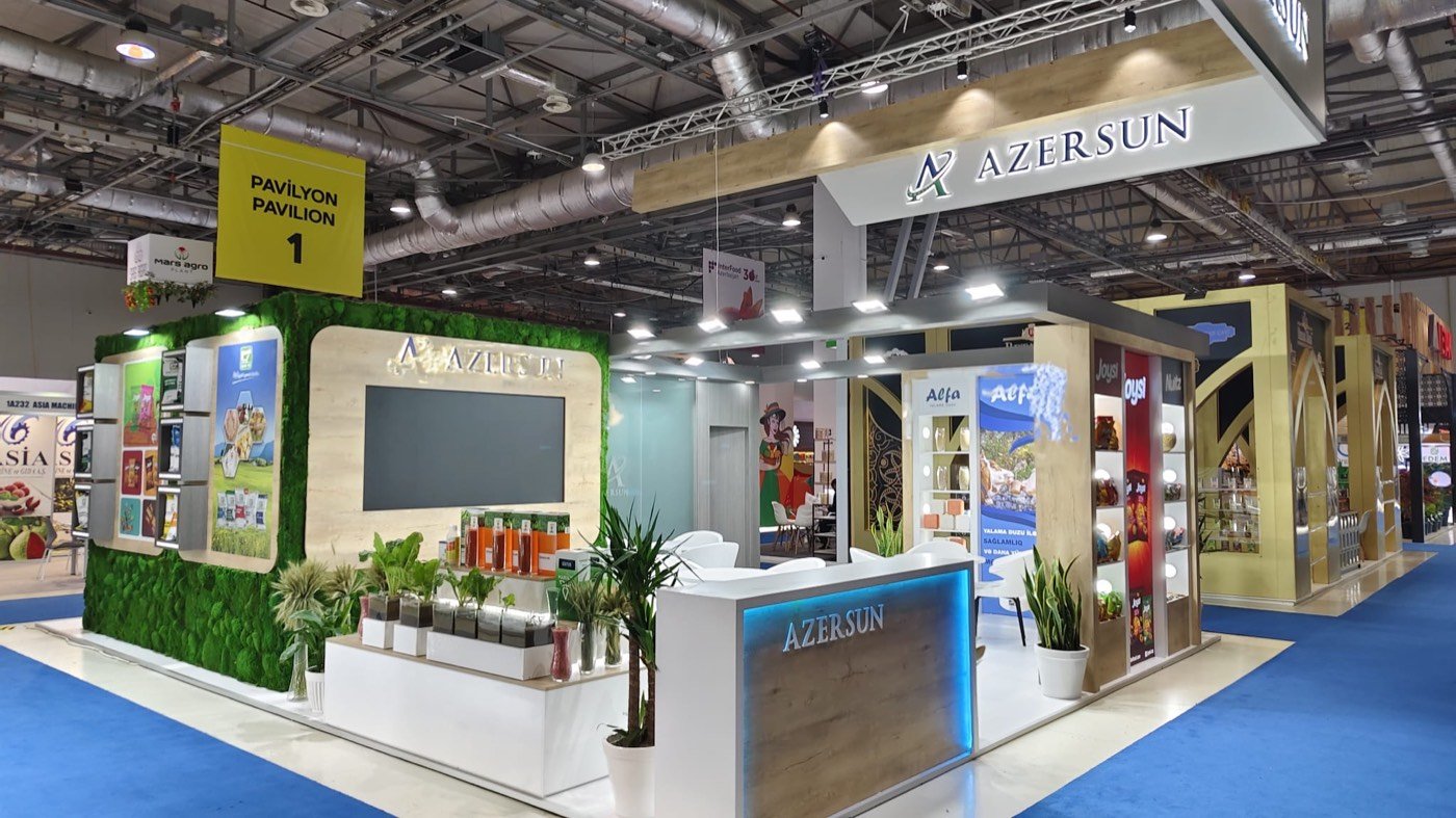 Azersun — Ahşap Stand