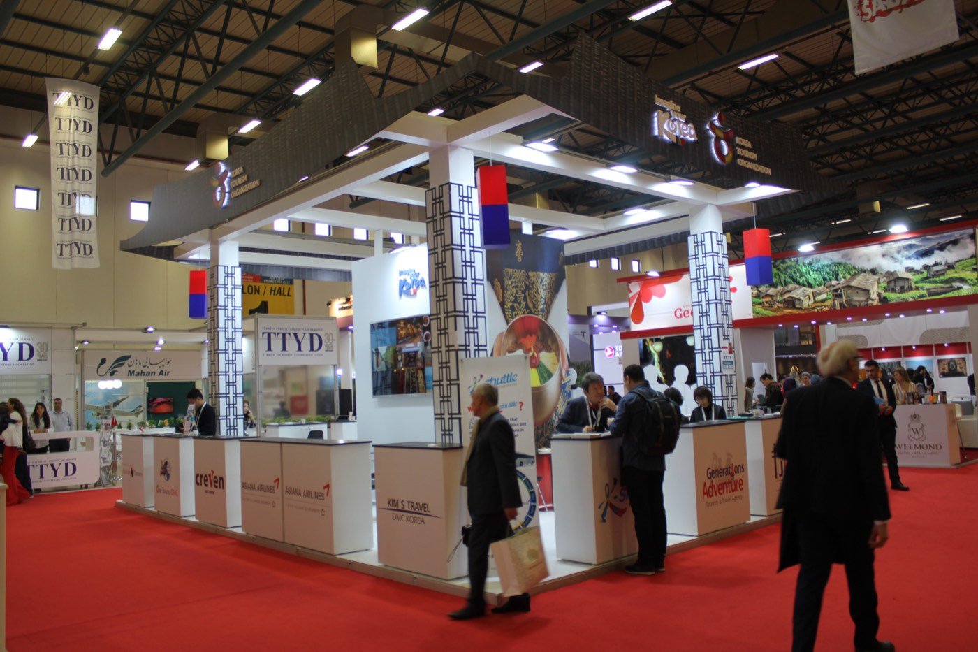 Korea — Pavilyon Stand