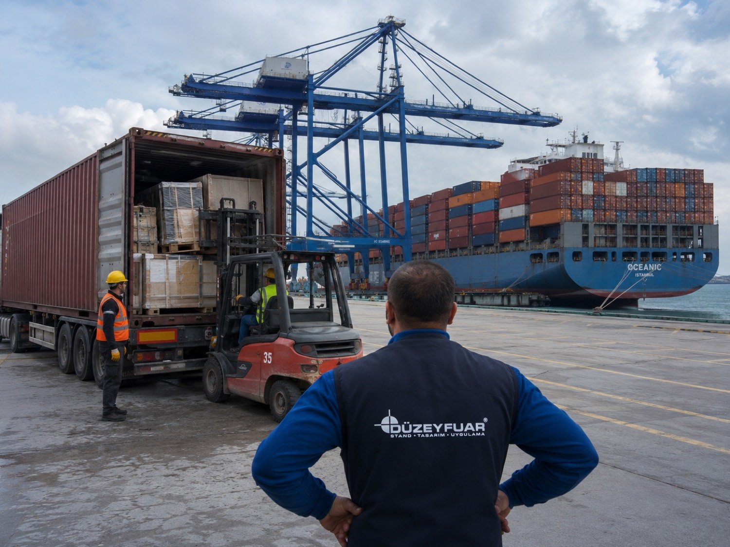 Air freight ve dry container