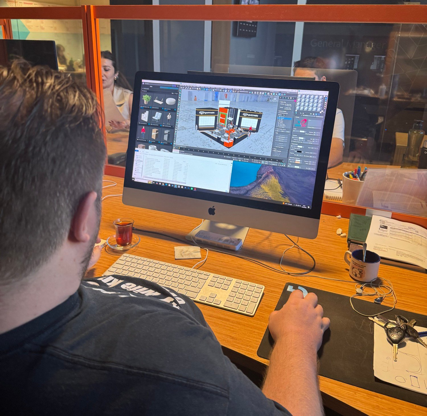 3D modelleme ve tasarım koordinasyonu
